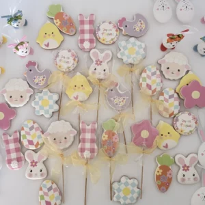 Sucettes biscuits de Pâques